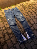 Chalk Flared Jeans