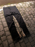 Black Check Mood Denim Jeans