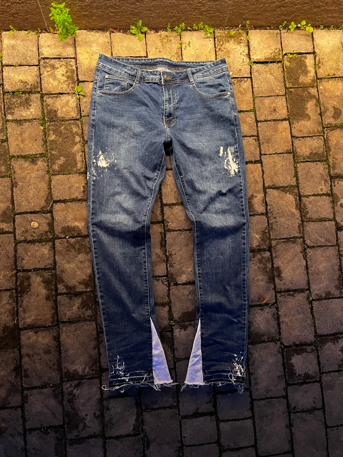Chalk Flared Jeans