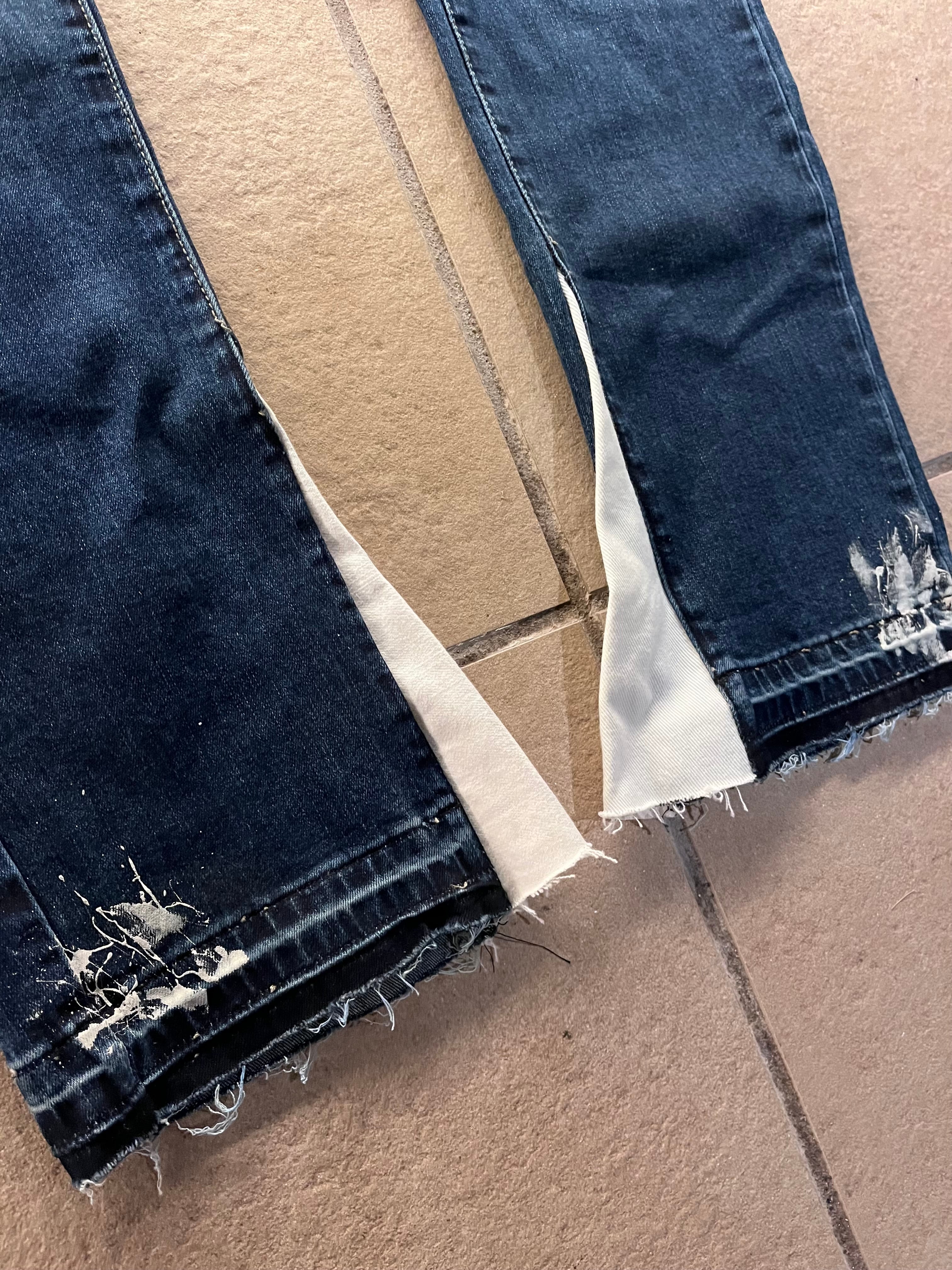 Chalk Flared Jeans