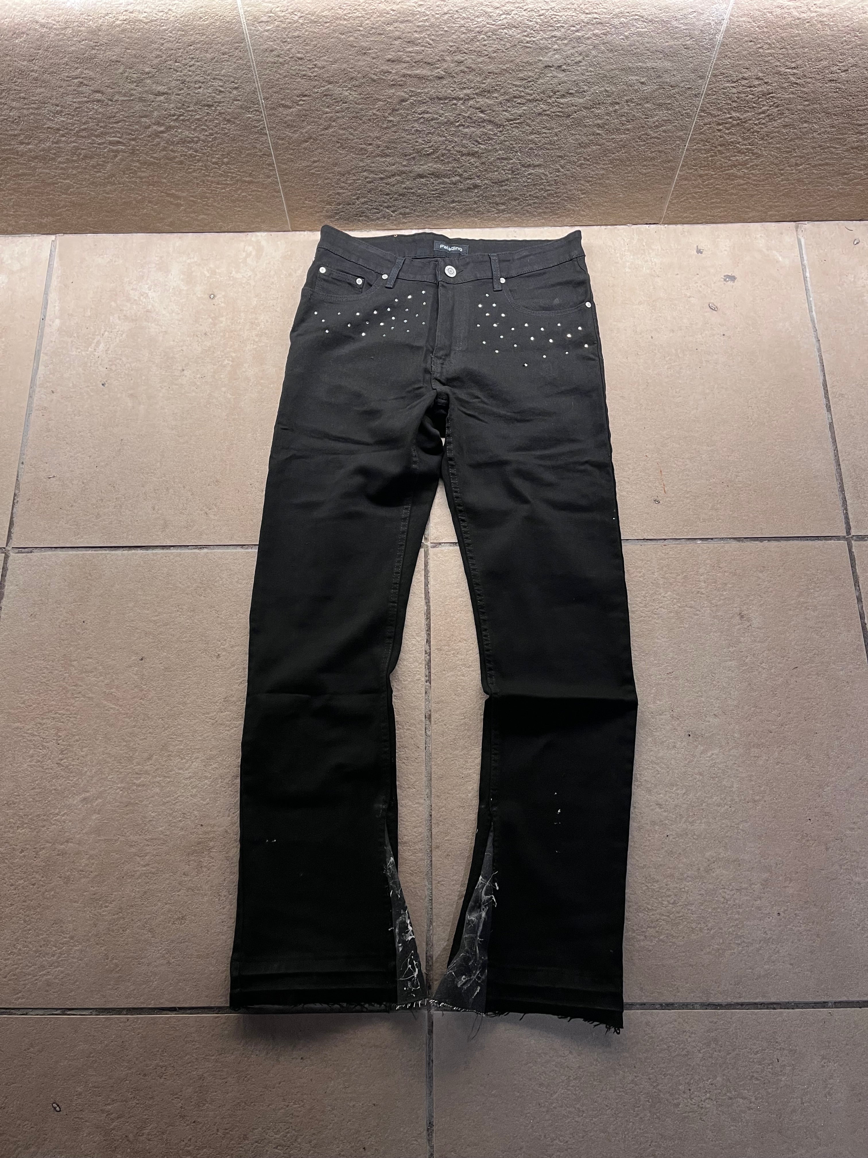 Sparkly Flared Jeans