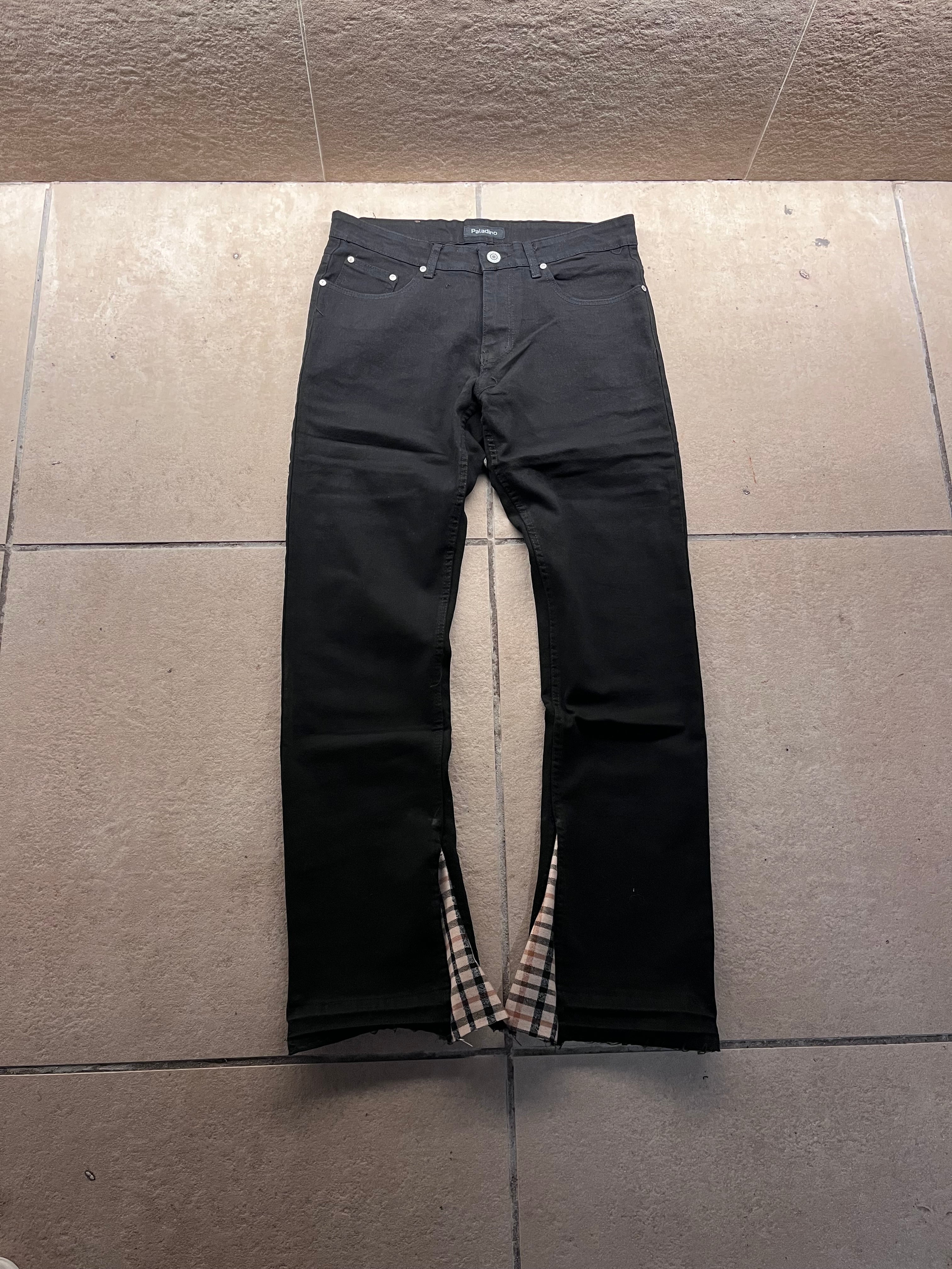 Heritage Split Flared Jeans