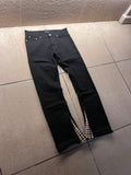 Heritage Split Flared Jeans