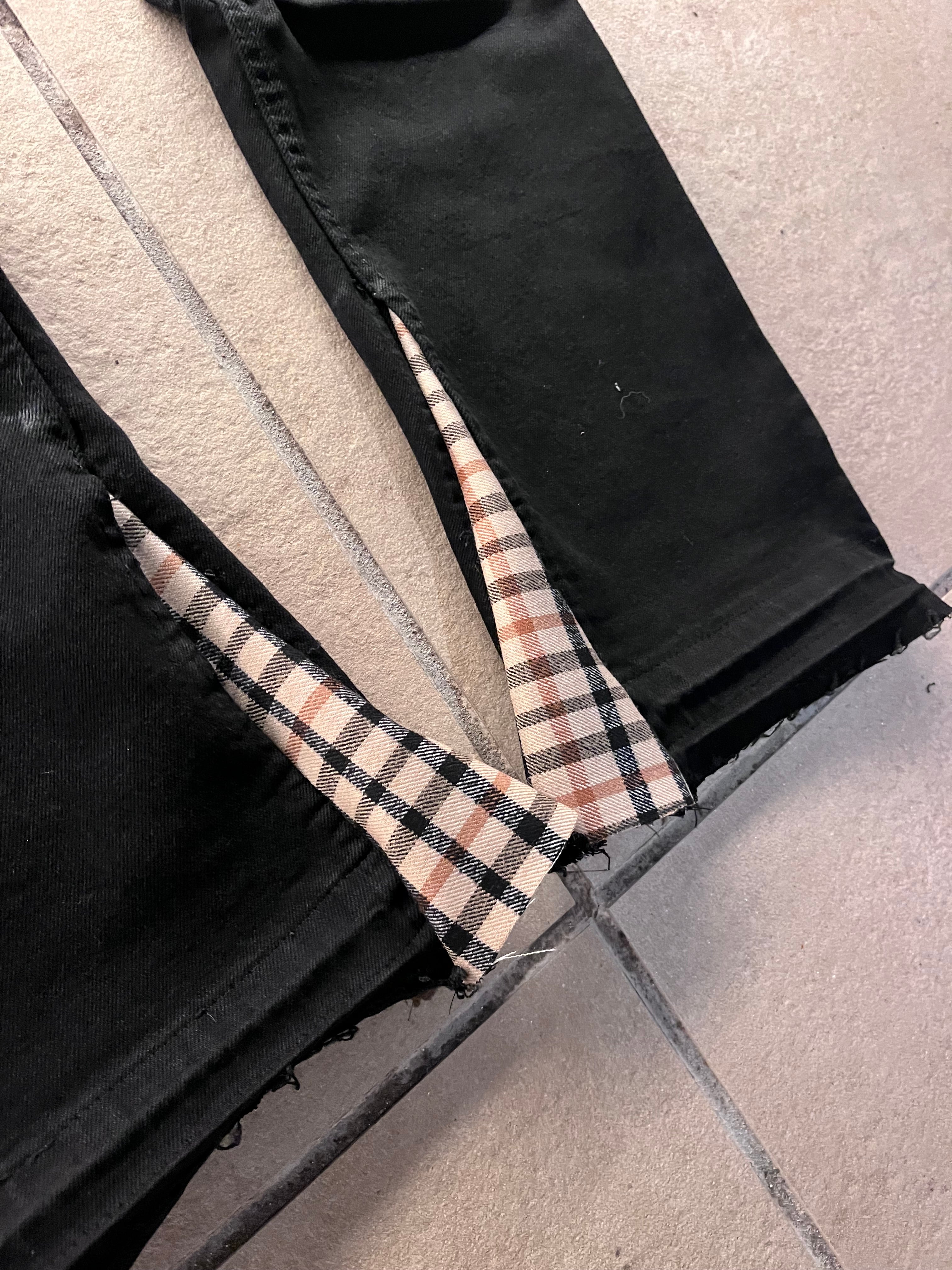 Heritage Split Flared Jeans